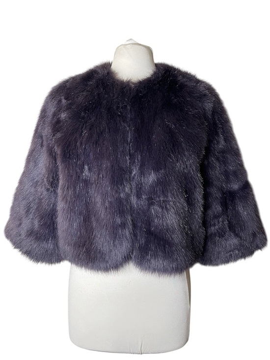Fabulous Furs Jackets & Blazers - Fabulous Furs Plush Short Faux Fur Jacket Sz XL
